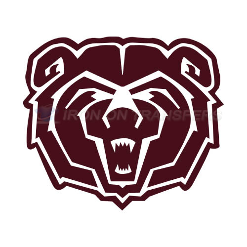 Southwest Missouri State Bears Logo T-shirts Iron On Transfers N - Click Image to Close